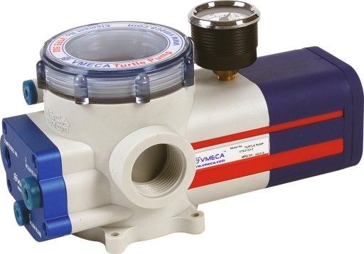 Pompy próżniowe MEGA TURTLE z filtrem (328-1364 l/min)